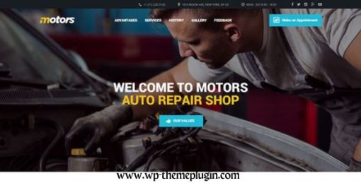 Motors Car Dealer And Rental Theme