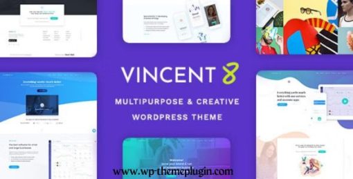 Vincent Eight WordPress Theme