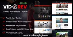 Vidorev Video WordPress Theme