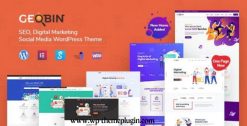 Geobin | Digital Marketing Agency, Seo WordPress Theme