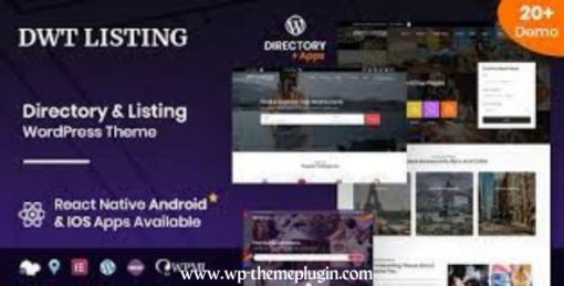 DWT – Directory & Listing WordPress Theme