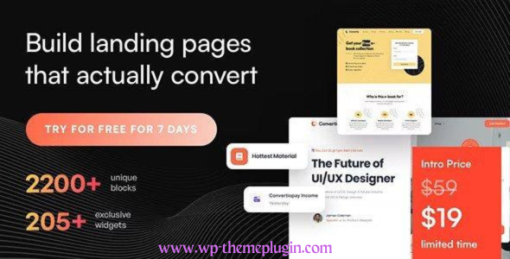 Convertio Conversion Landing Page Theme