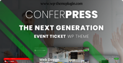 Conferpress – Multipurpose Event Tickets WordPress Theme