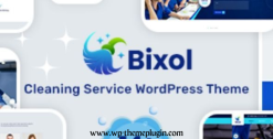 Bixol Cleaning Services WordPress