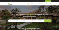 Benaa – Real Estate WordPress Theme