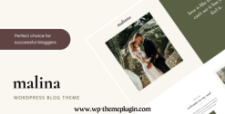 Malina Theme – Personal WordPress Blog Theme