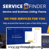 Service Finder – Provider and Business Listing WordPress Theme