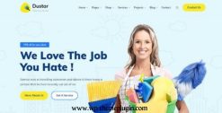 Dustar Cleaning Services WordPress Theme